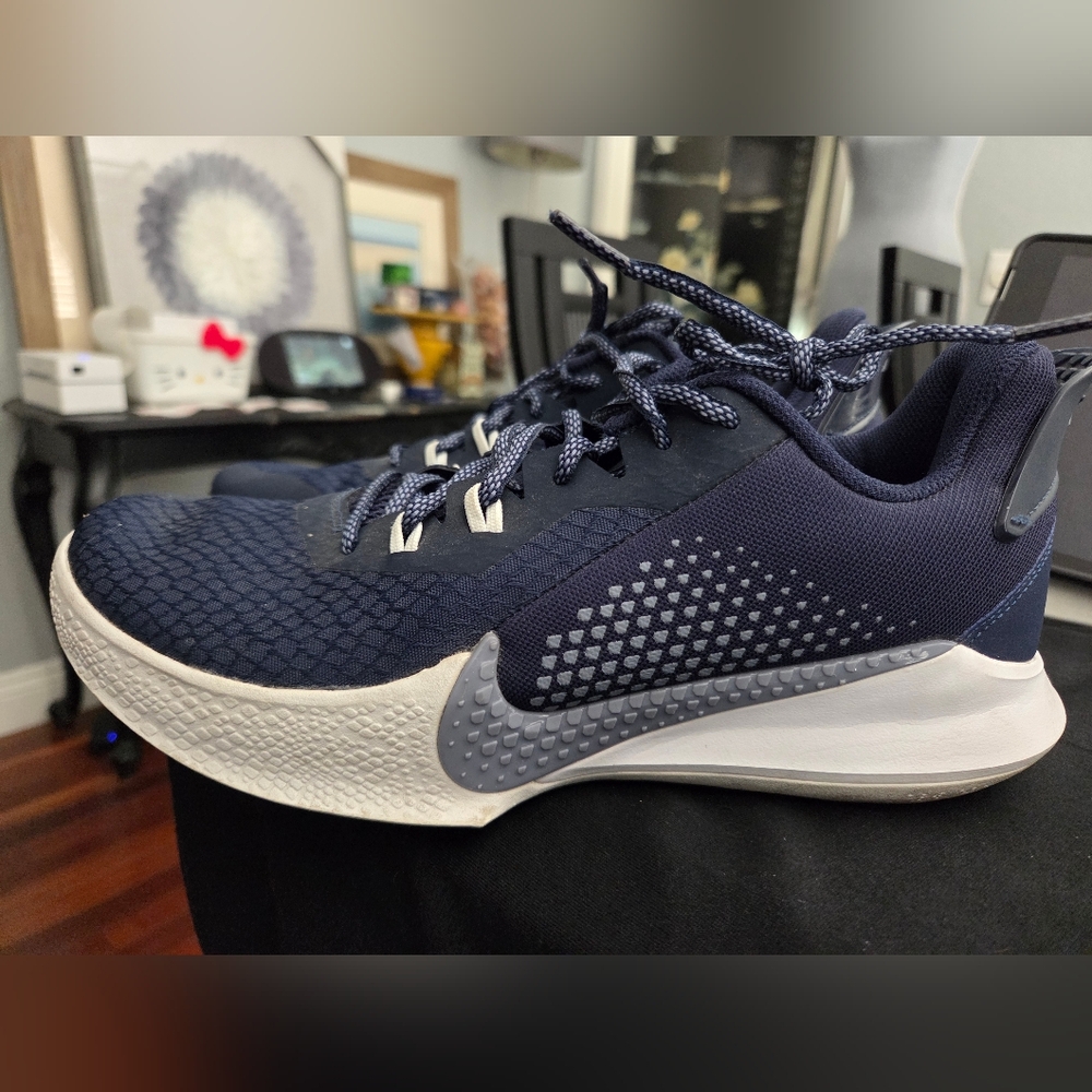 Nike Kobe Mamba Fury Midnight Blue Kobe Basketball Shoes Men’s 8.5